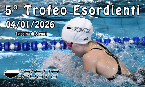 SIENA 5° TROFEO ESORDIENTI (F.I.N.) 04/01/2026