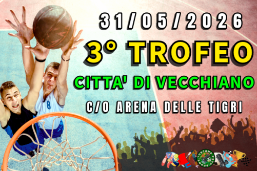 3° TROFEO CITTA' DI VECCHIANO 31/05/2026
